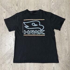 Vintage Hawk Youth Black‎ XL Tony Hawk Skateboarding Short Sleeve T-shirt